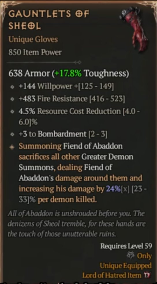 Gauntlets of Sheol